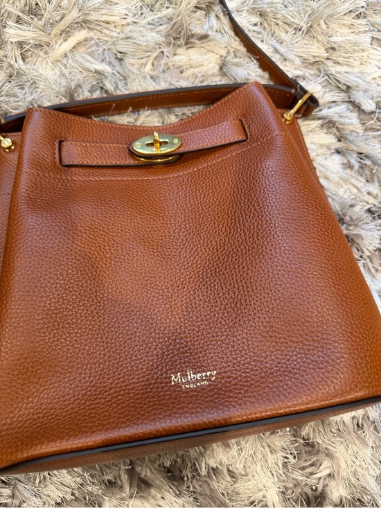 Mulberry Handbags - NWOT Mulberry Classic Leather Shoulder Bag in Cognac Brown, 9x8x5 in
